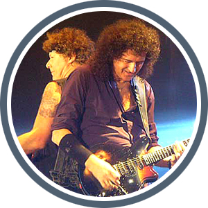 Brian May & Jamie Moses In Moscow